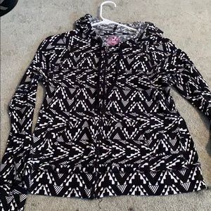 Size Medium zip up sweatshirt